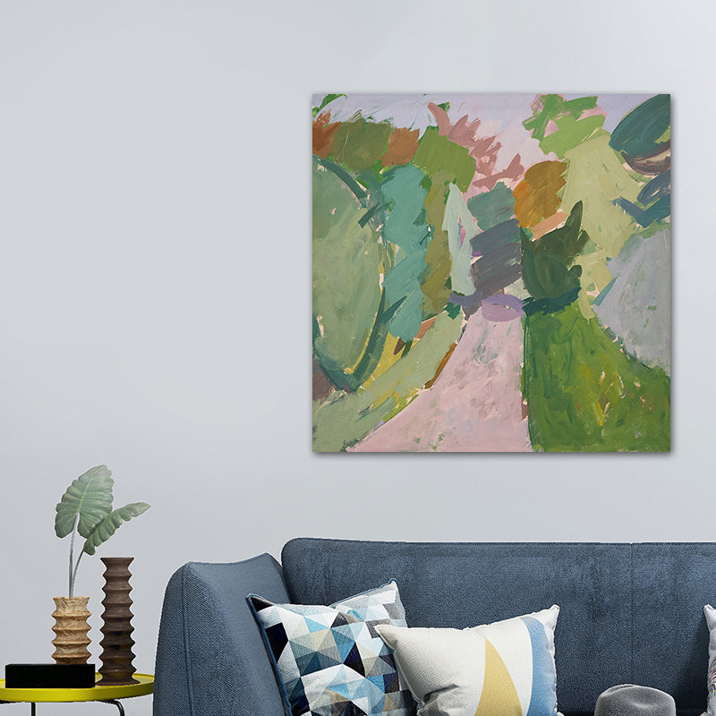 Brehn | Helle Farbe Stillleben Leinwand Kunst Impressionismus Texturiertes Wanddeko für Wohnzimmer