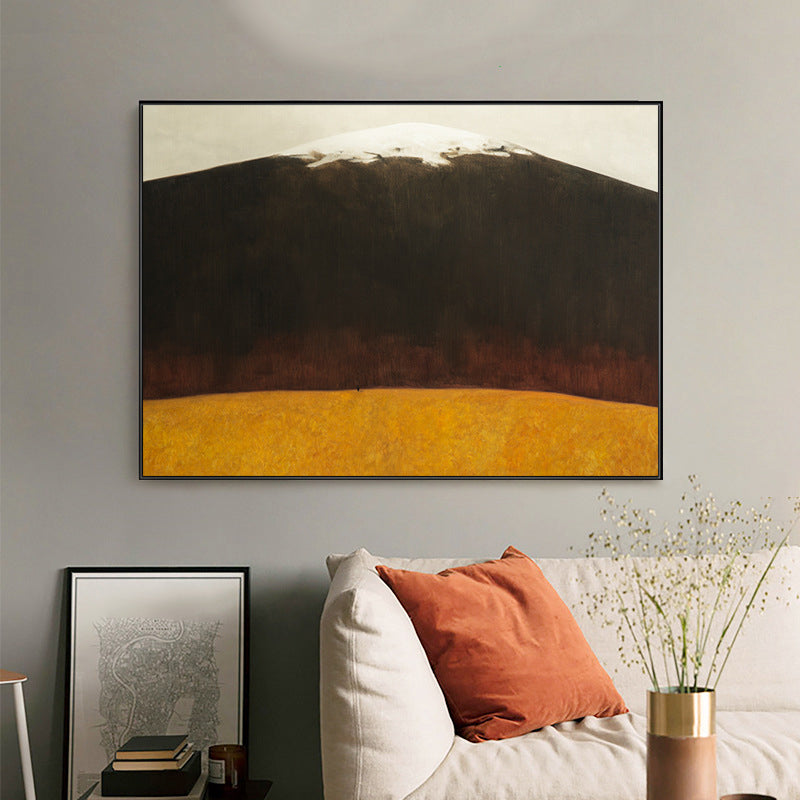 Brehn | Hills Scene Wanddekoration Zeitgenössischer Stil Texturiertes Wohnzimmer Leinwand, Mehrere Größen