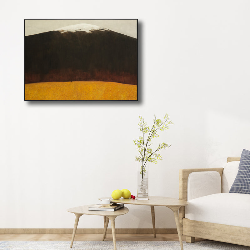 Brehn | Hills Scene Wanddekoration Zeitgenössischer Stil Texturiertes Wohnzimmer Leinwand, Mehrere Größen