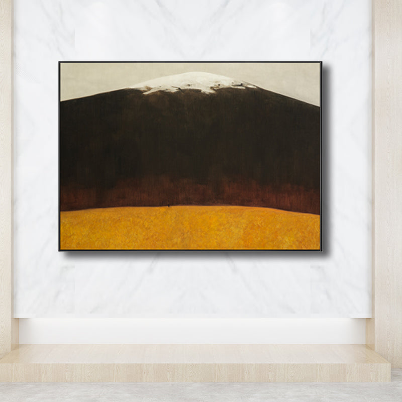 Brehn | Hills Scene Wanddekoration Zeitgenössischer Stil Texturiertes Wohnzimmer Leinwand, Mehrere Größen