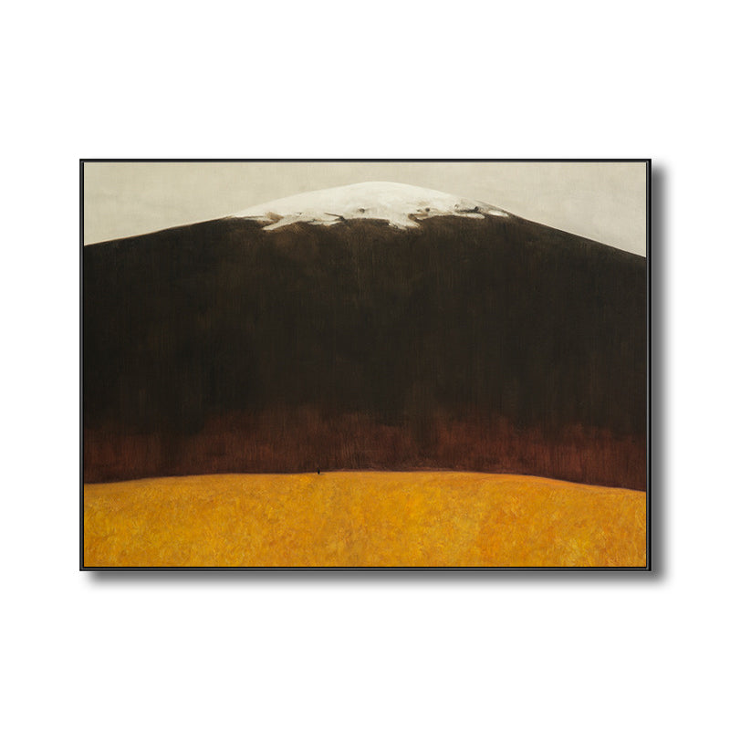 Brehn | Hills Scene Wanddekoration Zeitgenössischer Stil Texturiertes Wohnzimmer Leinwand, Mehrere Größen