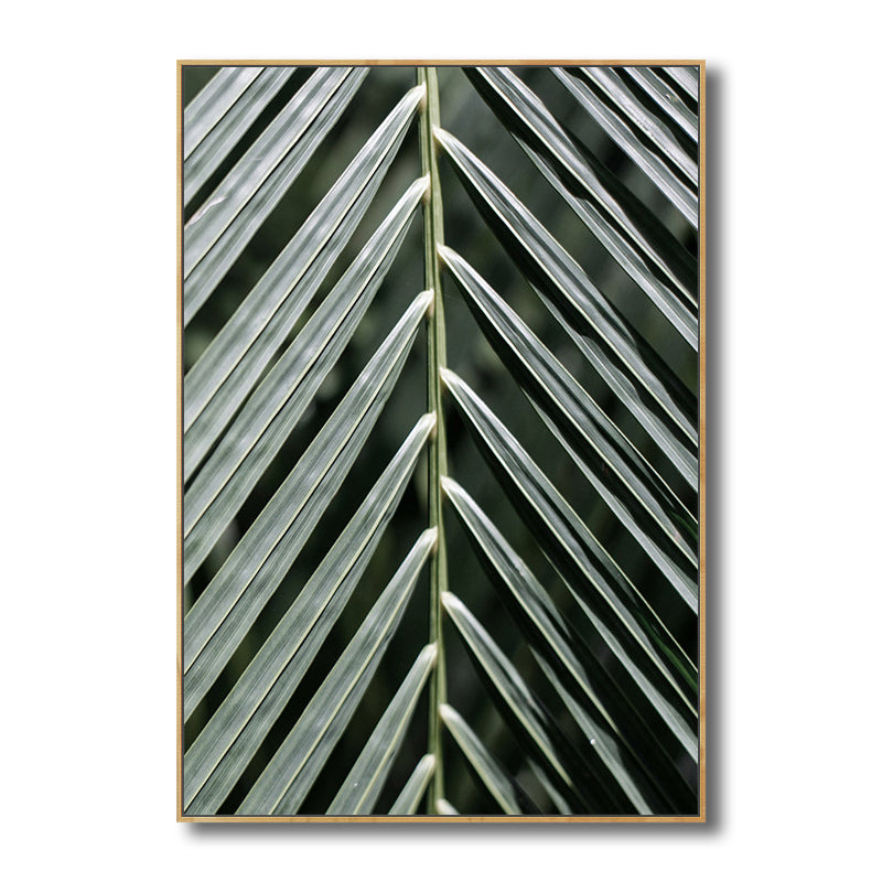 Brehn | Leinwand Texturiertes Kunstwerk Zeitgenössischer Stil Botanische Blätter Wanddekoration, Verschiedene Größen