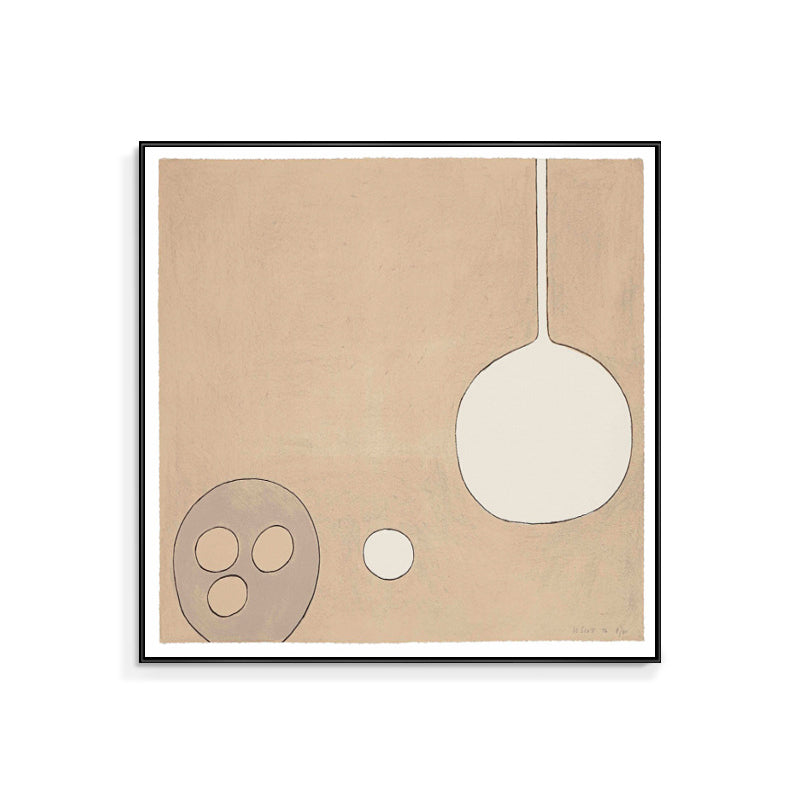 Brehn | Nordic Style Geschirr Malerei Pastell Farbe Texturiertes Wand Kunst Dekor für Spielzimmer