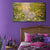 Brehn | Helle Farbige Riverside View Leinwand Impressionismus Texturierte Wandkunst Druck für das Wohnzimmer