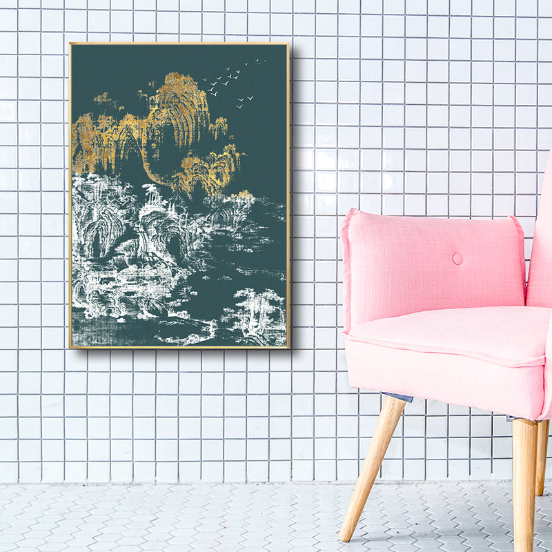 Brehn | Asiatischer Stil Bäume Leinwand Helle Farbe Esszimmer Gemälde, Mehrere Größen Optionen