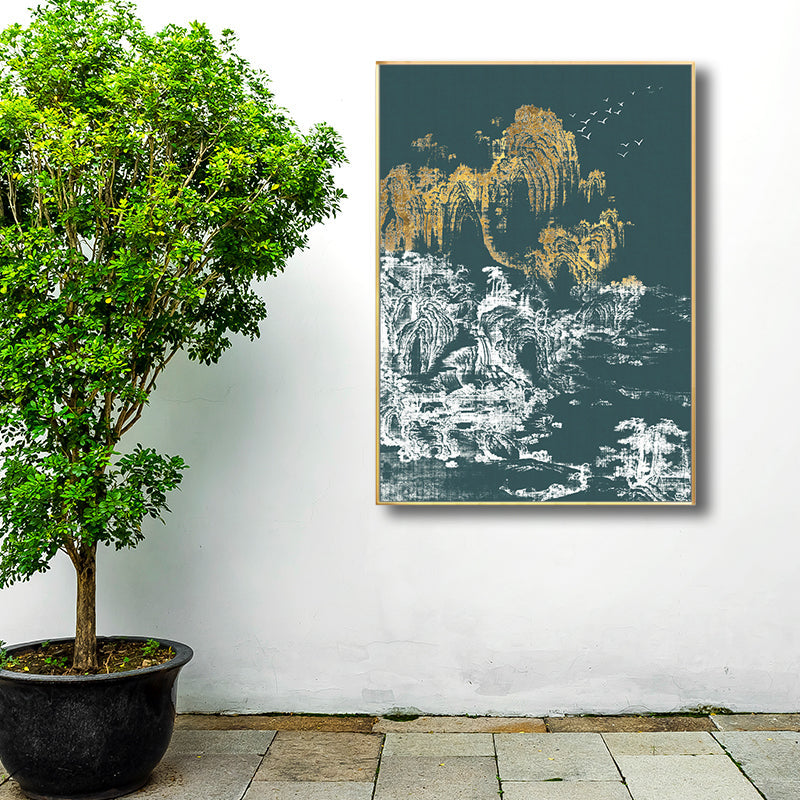 Brehn | Asiatischer Stil Bäume Leinwand Helle Farbe Esszimmer Gemälde, Mehrere Größen Optionen