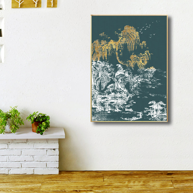 Brehn | Asiatischer Stil Bäume Leinwand Helle Farbe Esszimmer Gemälde, Mehrere Größen Optionen
