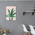Brehn | Pastellfarbe Blätter Malerei Moderne Stil Texturierte Wandkunst Dekor für Mädchenzimmer