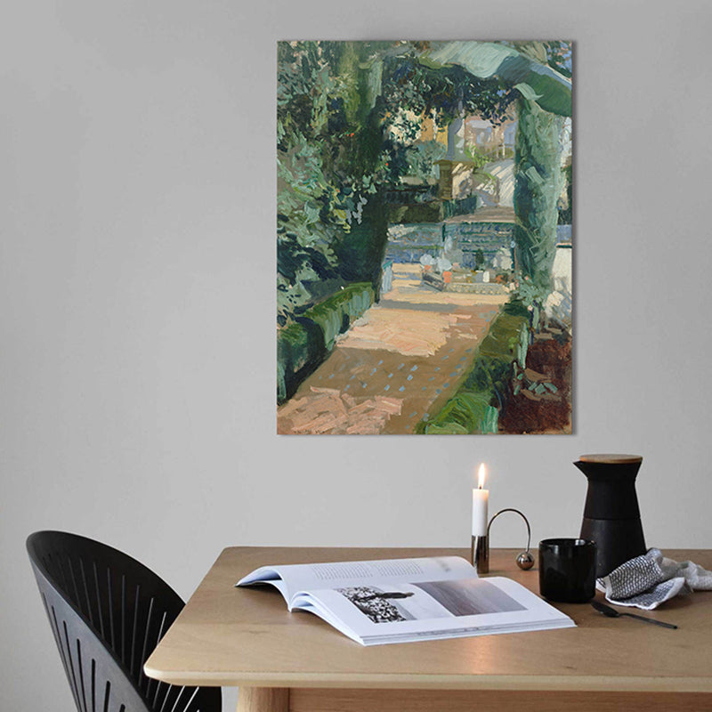 Brehn | Blumen- und botanische Wanddekoration Impressionismus strukturiertes Schlafzimmer Leinwandkunst, mehrere Größen