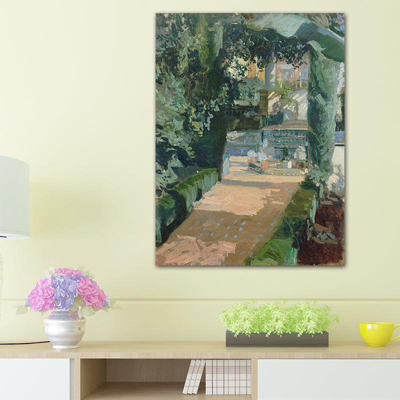 Brehn | Blumen- und botanische Wanddekoration Impressionismus strukturiertes Schlafzimmer Leinwandkunst, mehrere Größen