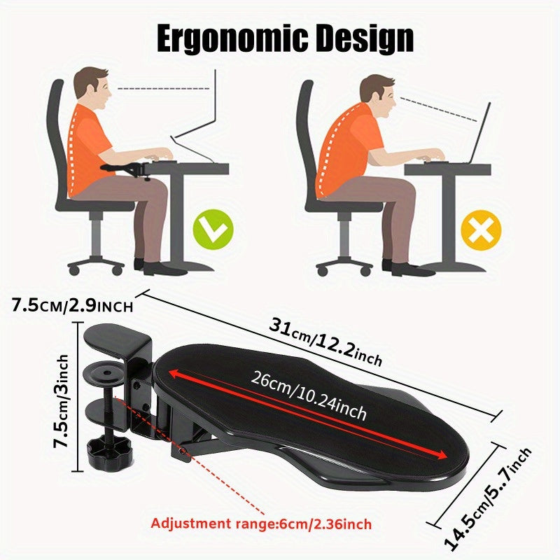 Ergonomische Armauflage für Schreibtisch | Brehn