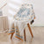 Blumenmuster Jacquard Baumwollhandtuch 70x140cm | Brehn