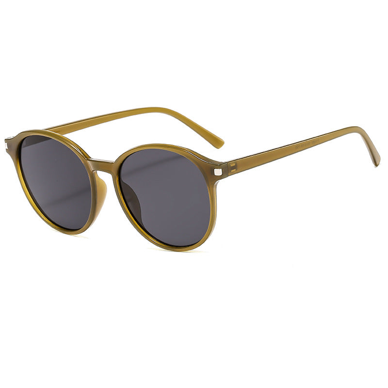 Damen Retro-inspirierte Sonnenbrille mit geschwungenen Rahmen und UV-Schutz Brehn
