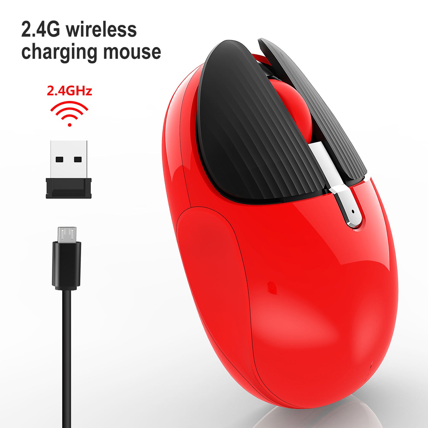 Drahtlose ergonomische Maus mit präziser Nachverfolgung Brehn
