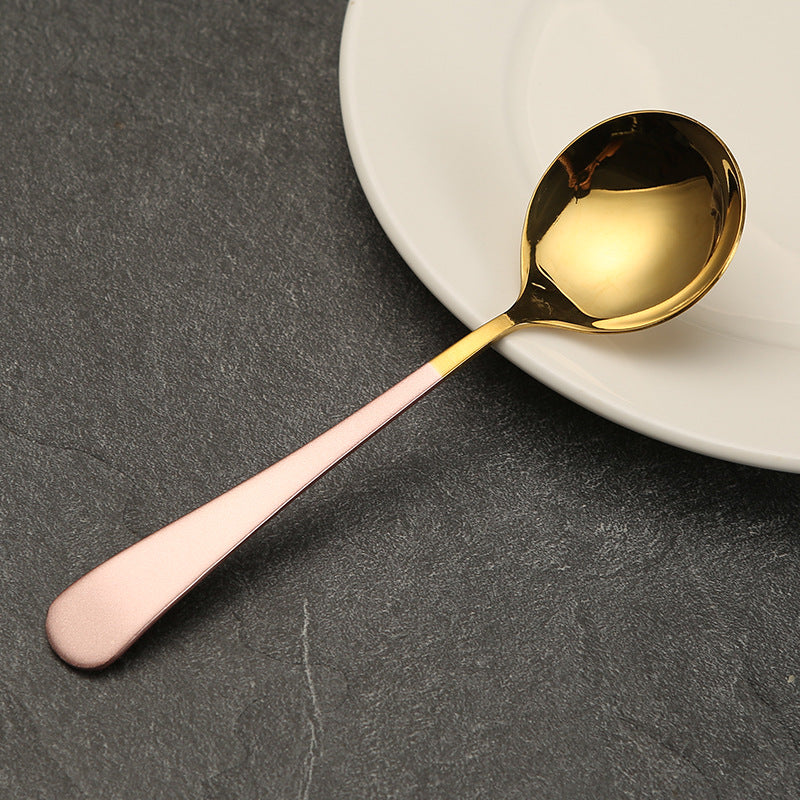 Elegante vergoldete Servierlöffel Brehn