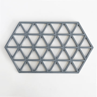 Unisex Silikon Untersetzer mit geometrischem Design Brehn