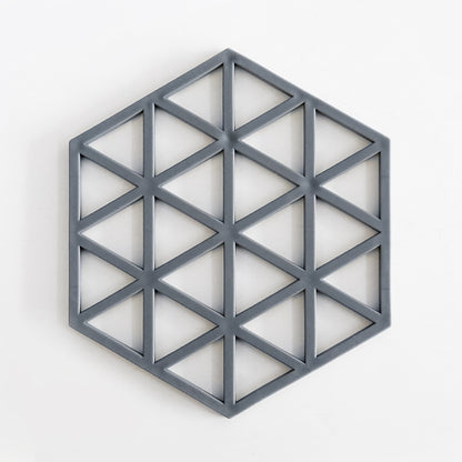 Unisex Silikon Untersetzer mit geometrischem Design Brehn
