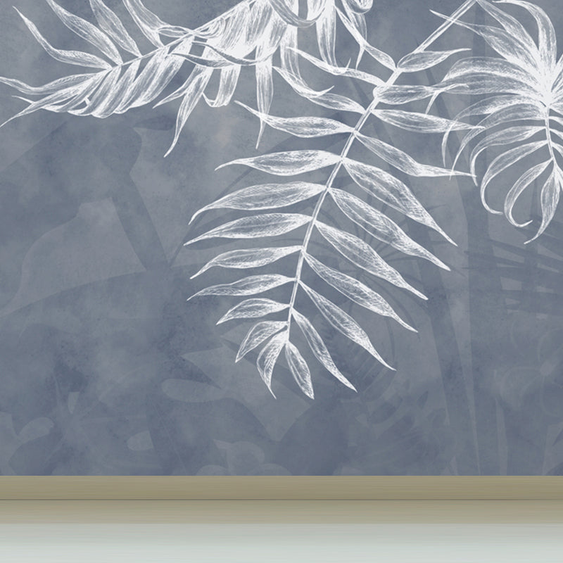 Brehn | Pastel Kleur Bladeren Muurpapier Vochtbestendige Wandbedekking voor Woonkamer