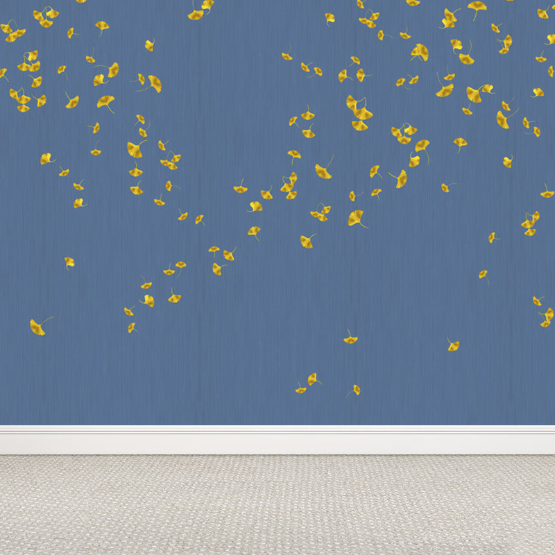 Brehn | Pastel Kleur Bladeren Muurpapier Vochtbestendige Wandbedekking voor Woonkamer