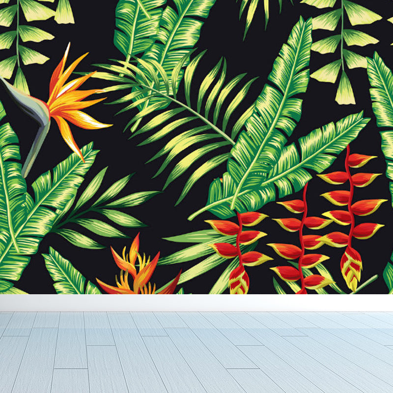 Brehn | Zachte Kleur Hedendaagse Muurbehang Huge Botanische Muurdecoratie voor Woonkamer