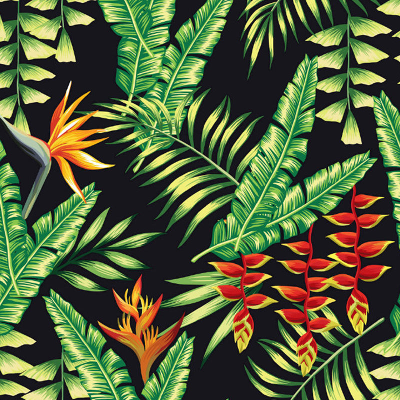 Brehn | Zachte Kleur Hedendaagse Muurbehang Huge Botanische Muurdecoratie voor Woonkamer