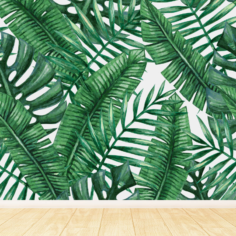 Brehn | Zachte Kleur Hedendaagse Muurbehang Huge Botanische Muurdecoratie voor Woonkamer