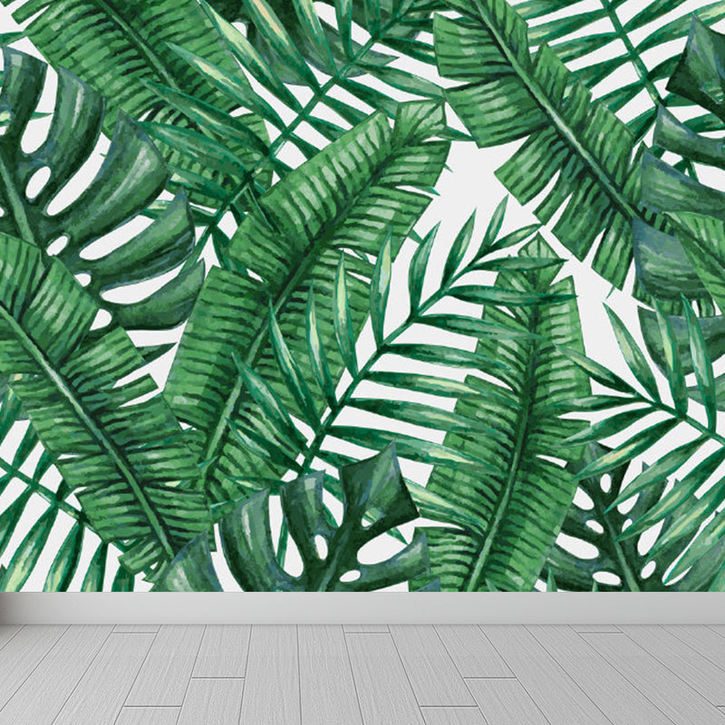 Brehn | Zachte Kleur Hedendaagse Muurbehang Huge Botanische Muurdecoratie voor Woonkamer