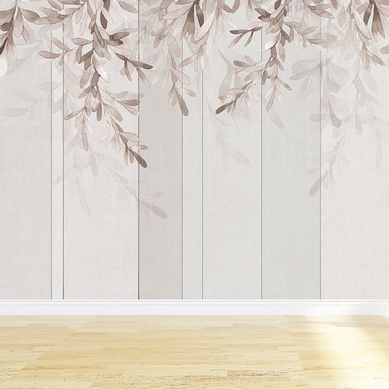 Brehn | Verschiedene Blätter Wandmural für Esszimmer Illustration Wanddekoration, maßgeschneidert gedruckt