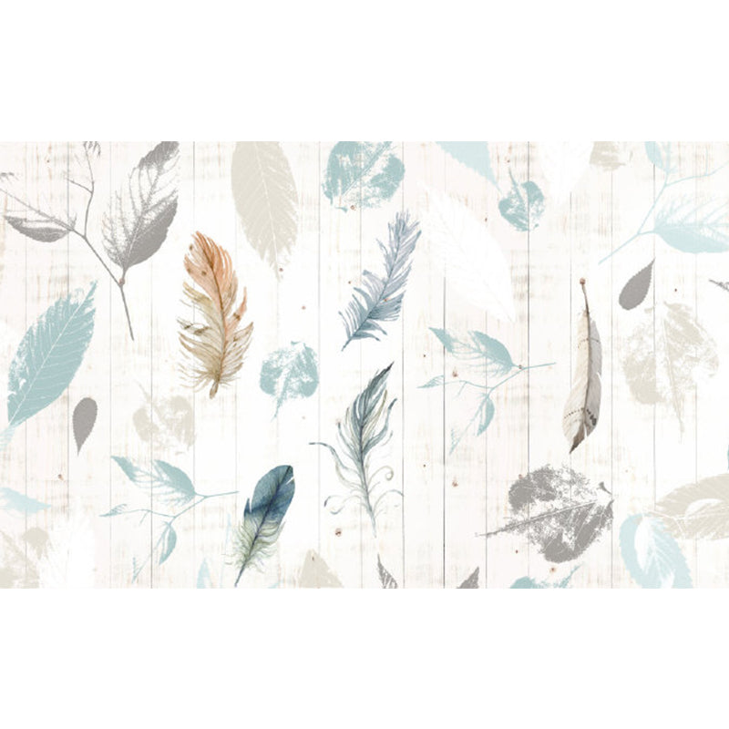 Brehn | Verschiedene Blätter Wandmural für Esszimmer Illustration Wanddekoration, maßgeschneidert gedruckt