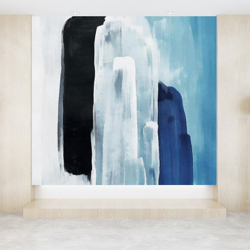 Brehn | Moderne Stil Landschaft Wandtattoo Vliesstoff Wasserfest Pastell Wandkunst für Zuhause