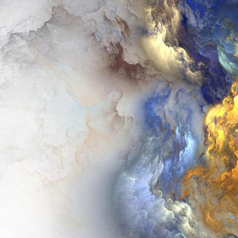 Brehn | Moderne Serene Sky Mural Behang Non-Woven Vlekbestendig Lichte Kleur Wandkunst voor Jongenskamer