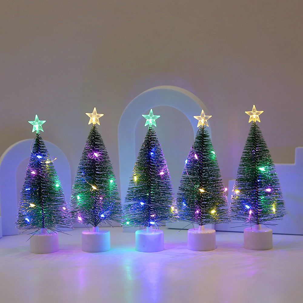 LED-Weihnachtsbaum mit Farbwechsel, 17 cm