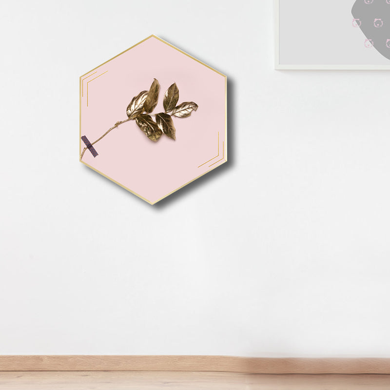 Brehn | Leinwand Pastellfarbe Malerei Nordische Plattenblätter Wandkunst Druck, Multiple Größen