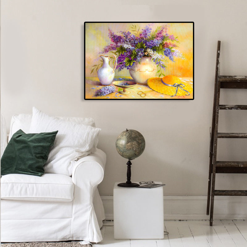 Brehn | Impressionismus Blühende Blumen Wanddekor Leinwand Lichtfarbe Florentine Kunstdruck, Mehrere Größen