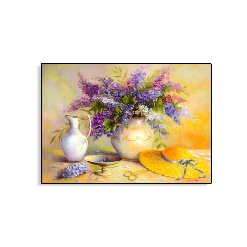 Brehn | Impressionismus Blühende Blumen Wanddekor Leinwand Lichtfarbe Florentine Kunstdruck, Mehrere Größen
