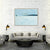 Brehn | Vast Snow Land Malerei Leinwand Kinderzimmer Landschaft Wandkunst Dekor in Pastellfarbe