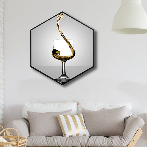Brehn | Stilleven Patroon Schilderij Pastel Kleur Hedendaagse Muurkunst Print voor Eetkamer