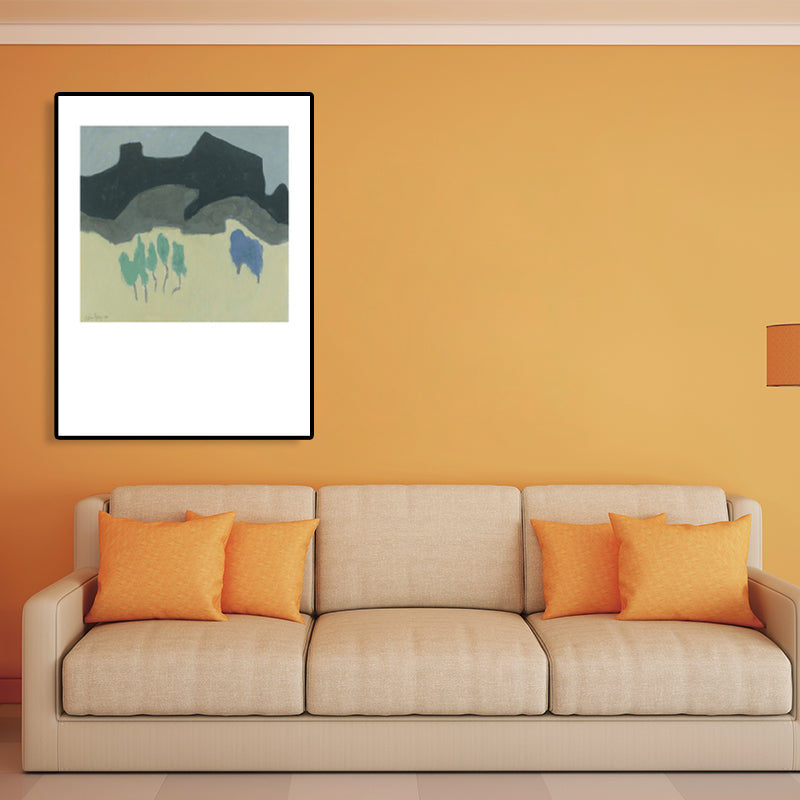 Brehn | Abstract Expressionismus Freizeit Leinwandkunst Helle Farbe Schlafzimmer Malerei, Mehrere Größen