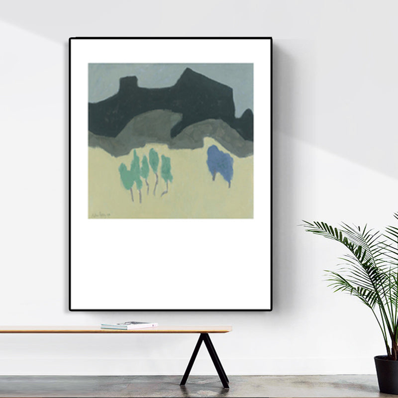 Brehn | Abstract Expressionismus Freizeit Leinwandkunst Helle Farbe Schlafzimmer Malerei, Mehrere Größen
