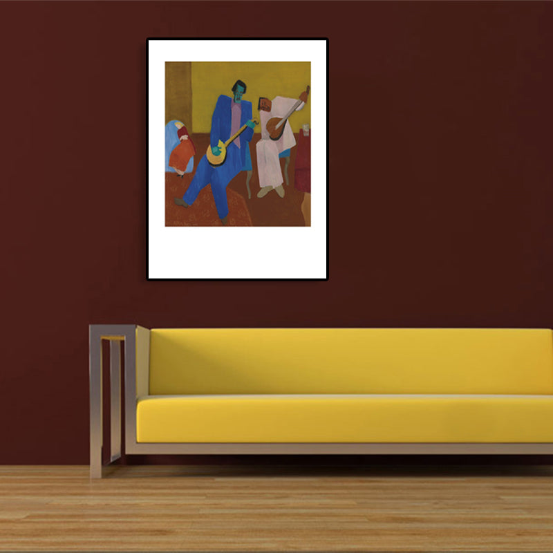 Brehn | Abstract Expressionismus Freizeit Leinwandkunst Helle Farbe Schlafzimmer Malerei, Mehrere Größen