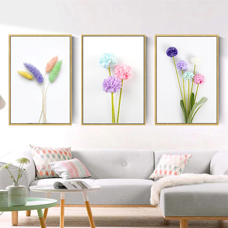 Brehn | Florale gedruckte Fotografie Wand Dekoration Zeitgenössisches Leinwandgemälde, mehrere Größen