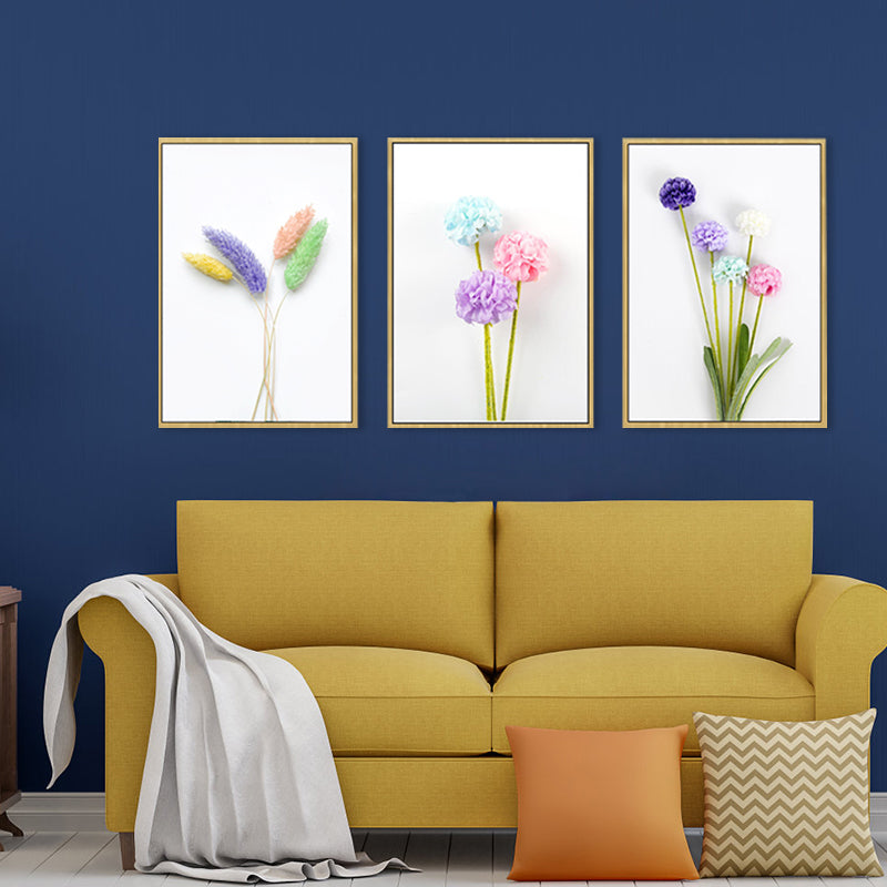 Brehn | Florale gedruckte Fotografie Wand Dekoration Zeitgenössisches Leinwandgemälde, mehrere Größen