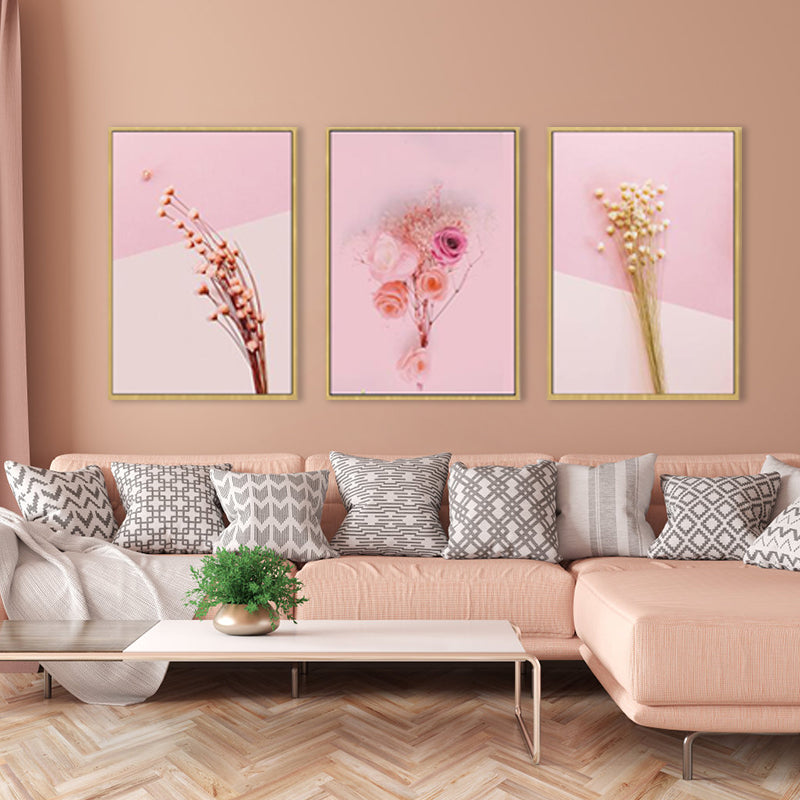 Brehn | Florale gedruckte Fotografie Wand Dekoration Zeitgenössisches Leinwandgemälde, mehrere Größen