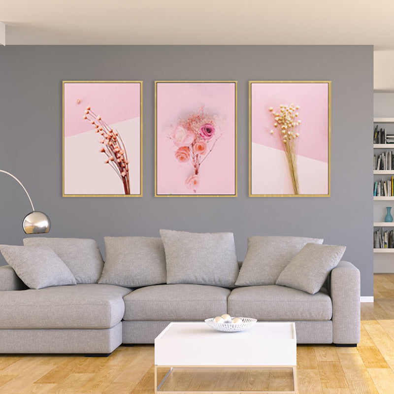 Brehn | Florale gedruckte Fotografie Wand Dekoration Zeitgenössisches Leinwandgemälde, mehrere Größen