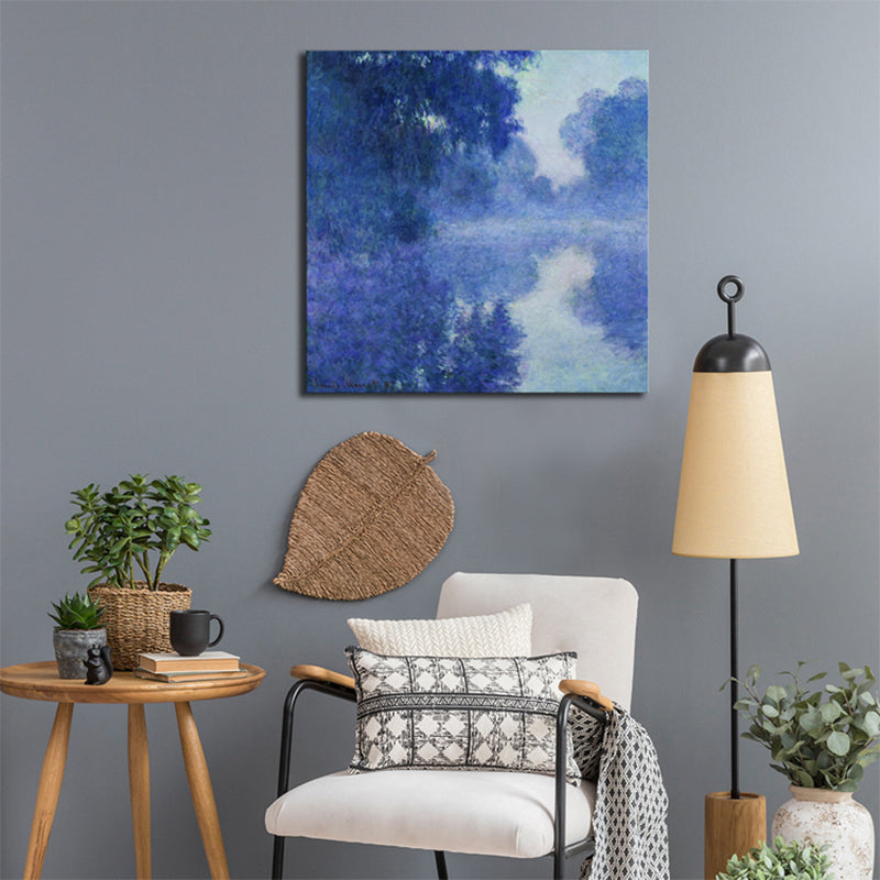 Brehn | Wunderschöne Wanddekoration im Pastellfarbton für das Wohnzimmer aus dem Miraculous Riverside Forest, in mehreren Größen erhältlich