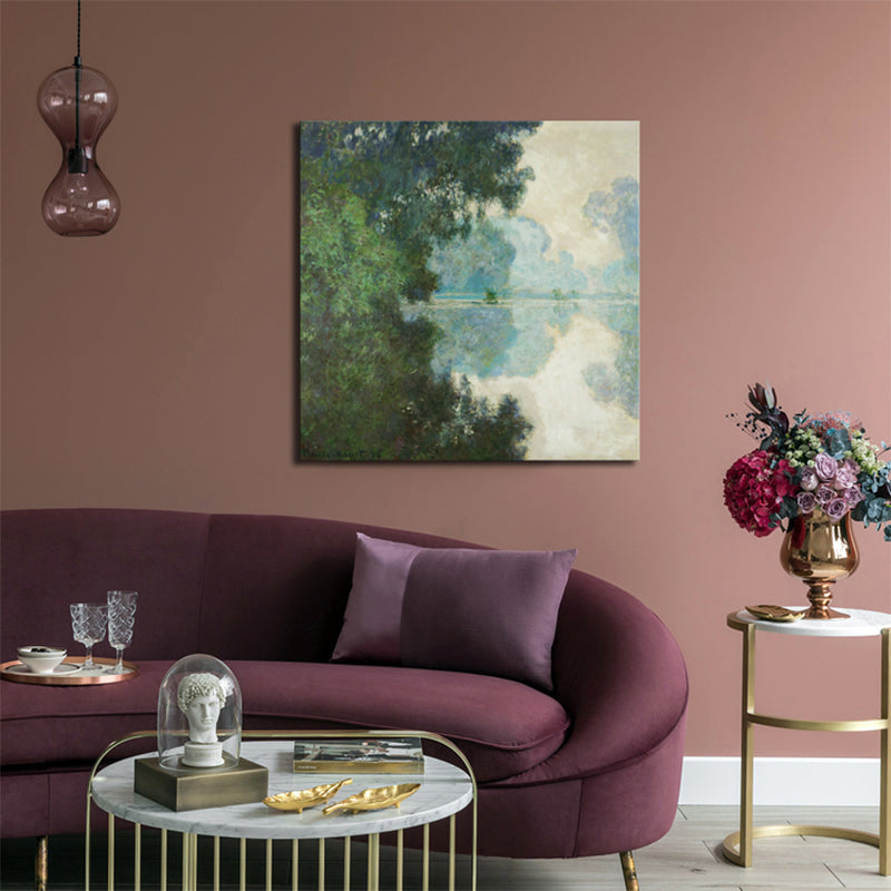 Brehn | Wunderschöne Wanddekoration im Pastellfarbton für das Wohnzimmer aus dem Miraculous Riverside Forest, in mehreren Größen erhältlich