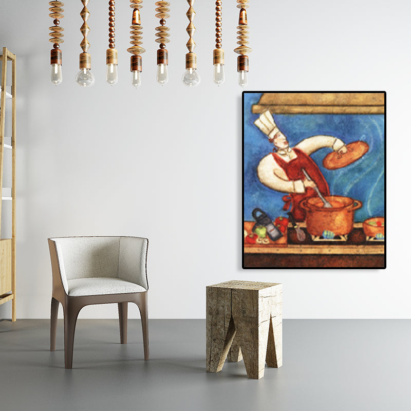 Brehn | Abstract Expressionismus Chief Kunstdruck Kochlicht Farbwanddekoration, mehrere Größen