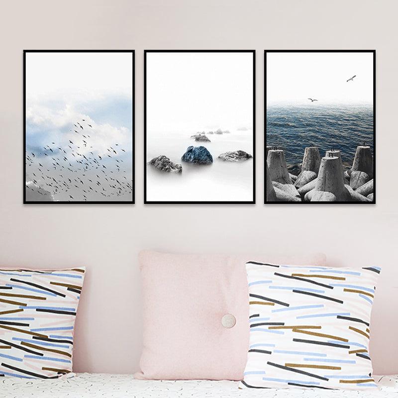 Brehn | Fotografie Natur Landschaft Leinwand Kunst Helle Farbe Zeitgenössische Wanddekoration für Wohnraum