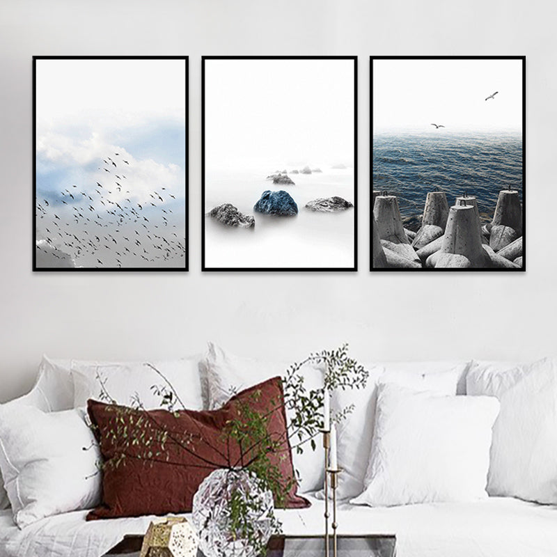 Brehn | Fotografie Natur Landschaft Leinwand Kunst Helle Farbe Zeitgenössische Wanddekoration für Wohnraum