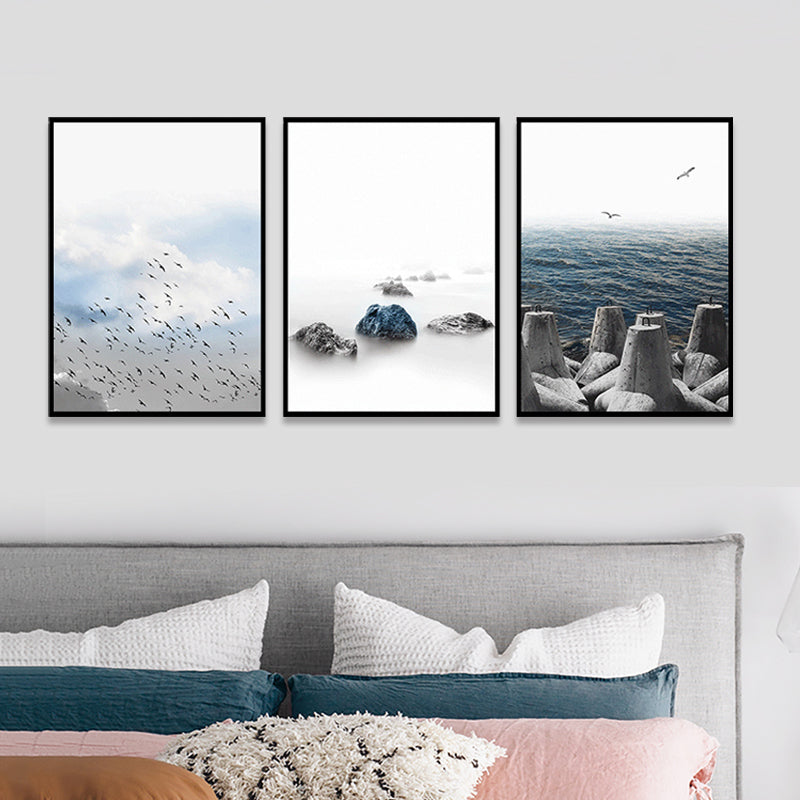 Brehn | Fotografie Natur Landschaft Leinwand Kunst Helle Farbe Zeitgenössische Wanddekoration für Wohnraum